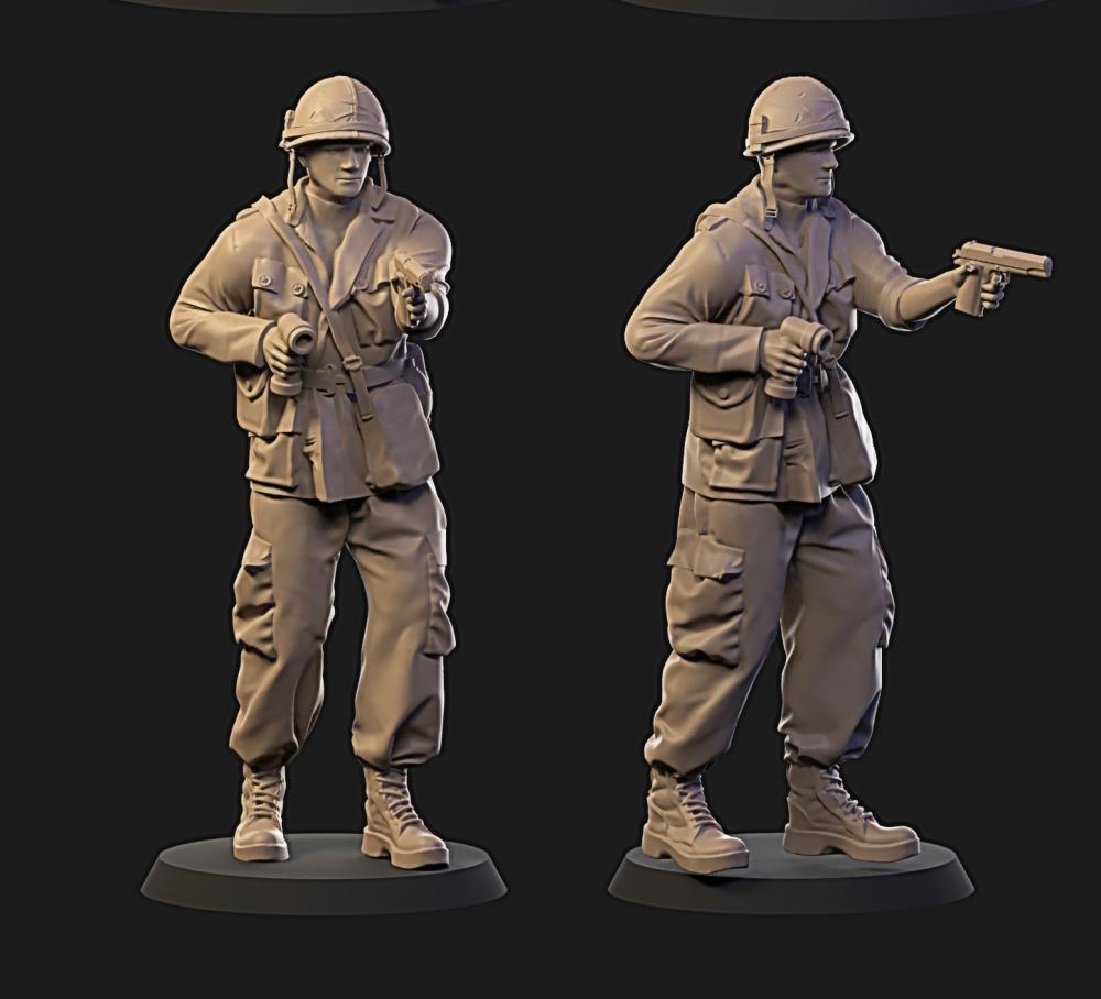 越战兵人 083D打印模型