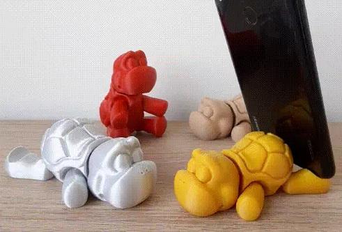 可爱乌龟手机支架3D打印模型