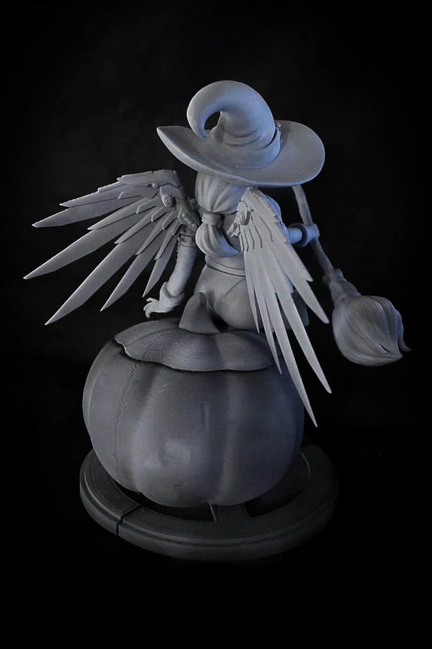 女巫天使 守望先锋3D打印模型