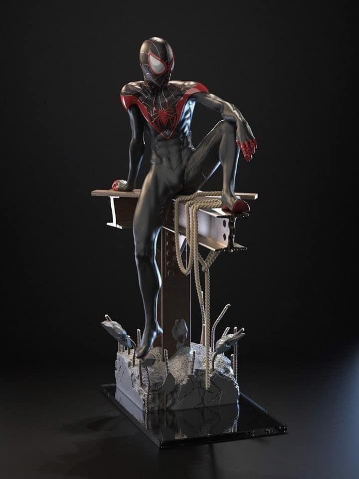 孤独的蜘蛛侠3D打印模型