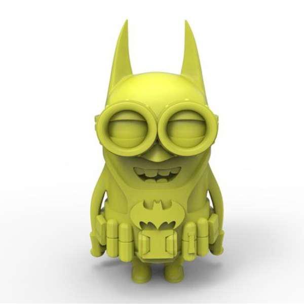 小黄人（蝙蝠侠版）3D打印模型