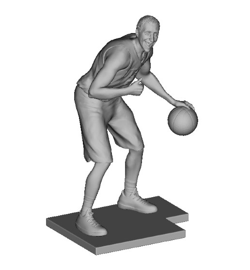 男篮3D打印模型