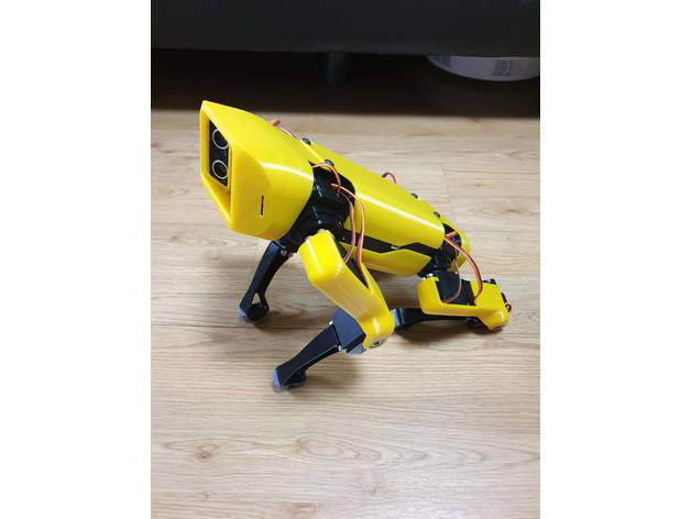 diy 波士顿动力狗3d打印模型