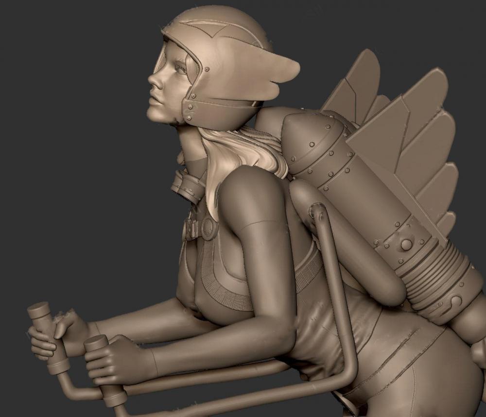 DC 鹰女周边3D打印模型