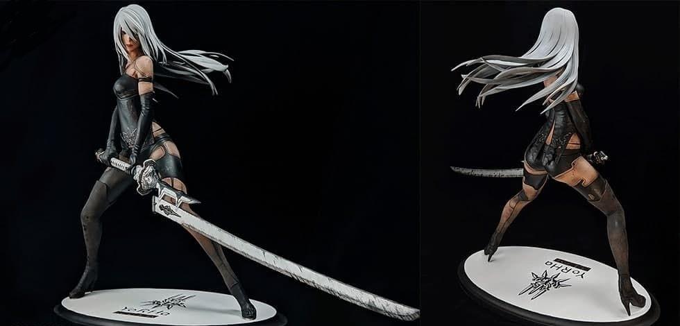 机械纪元 2A小姐姐3D打印模型
