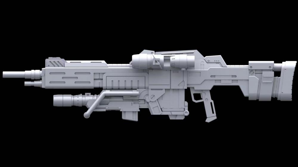 沙扎比光束枪3D打印模型