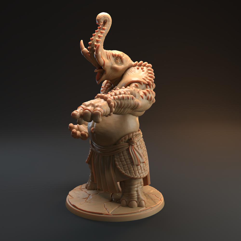 屠龙系列 象头人3D打印模型