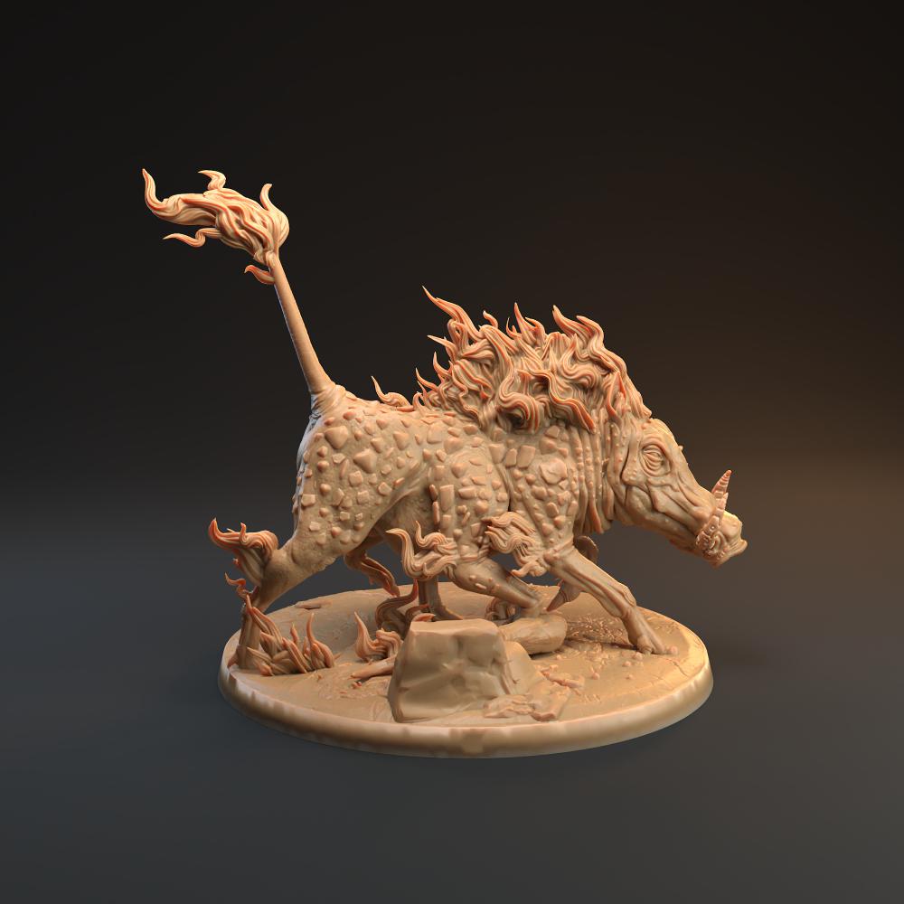 屠龙系列 野猪3D打印模型