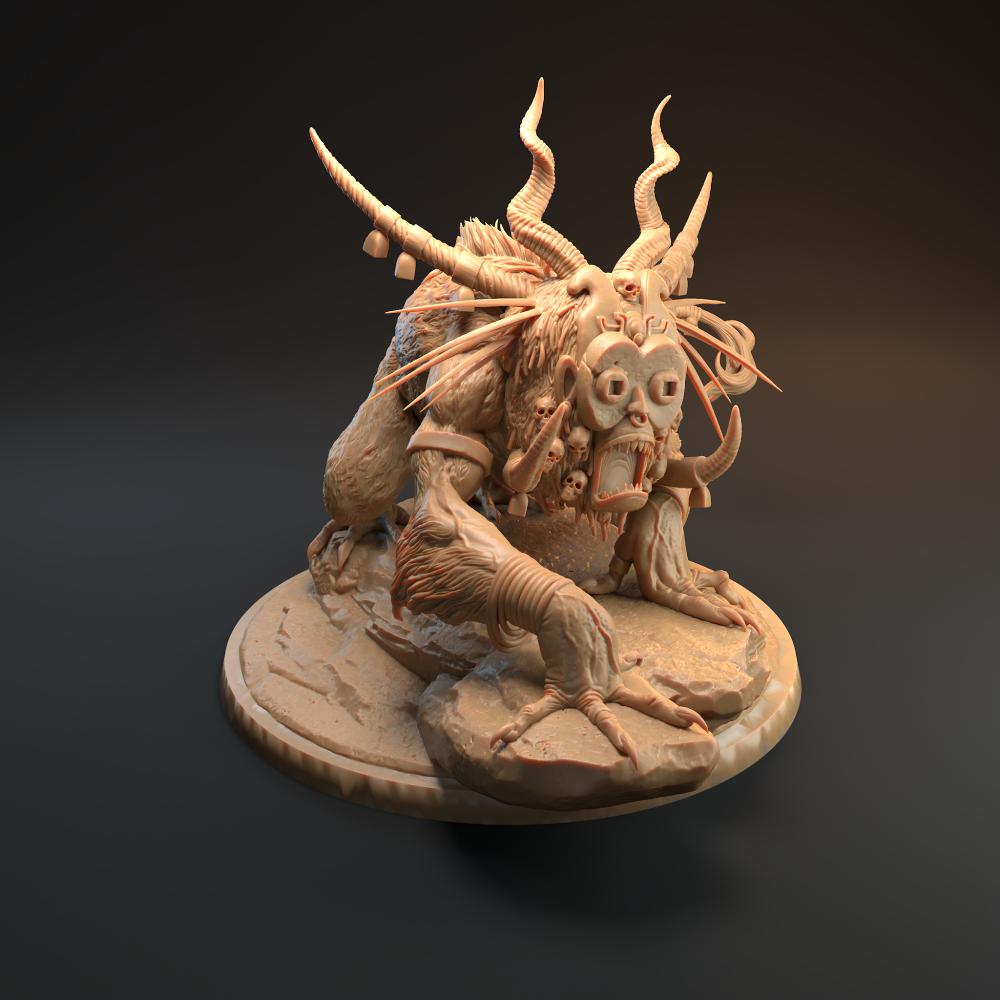 屠龙系列 草原恶魔3D打印模型