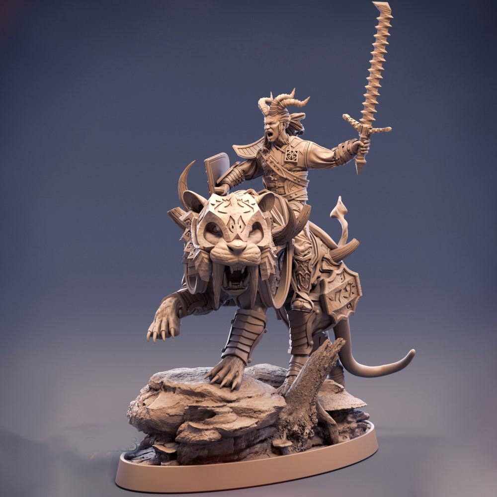 黎明系列 黑豹上战士3D打印模型