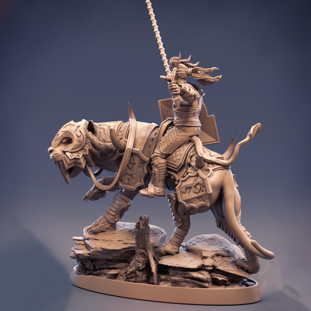 黎明系列 黑豹上战士3D打印模型