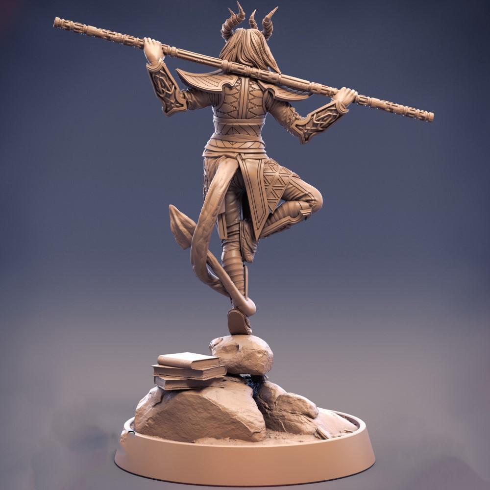 黎明系列 恶魔女战士3D打印模型