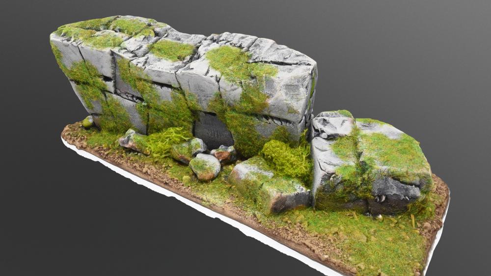 石墙3D打印模型
