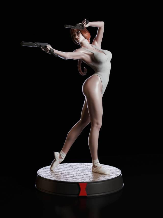 黑寡妇 舞者版3D打印模型
