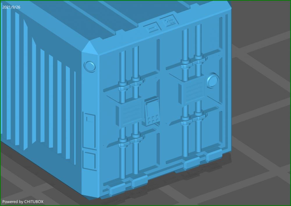 集装箱3D打印模型