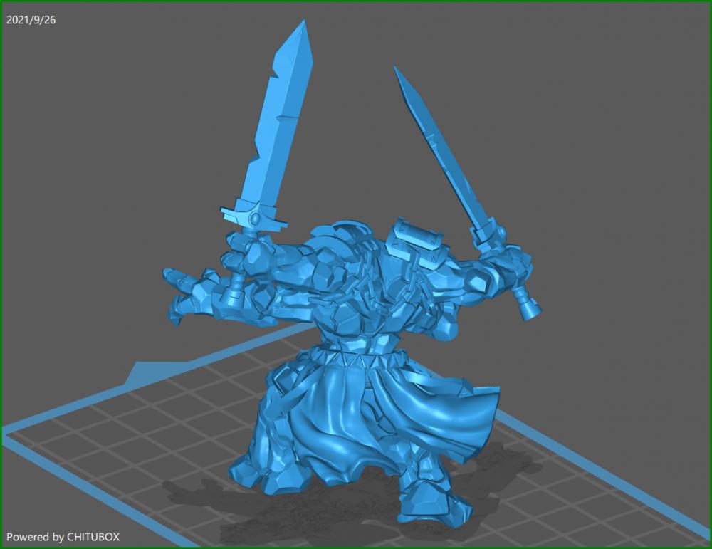 符文傀儡3D打印模型