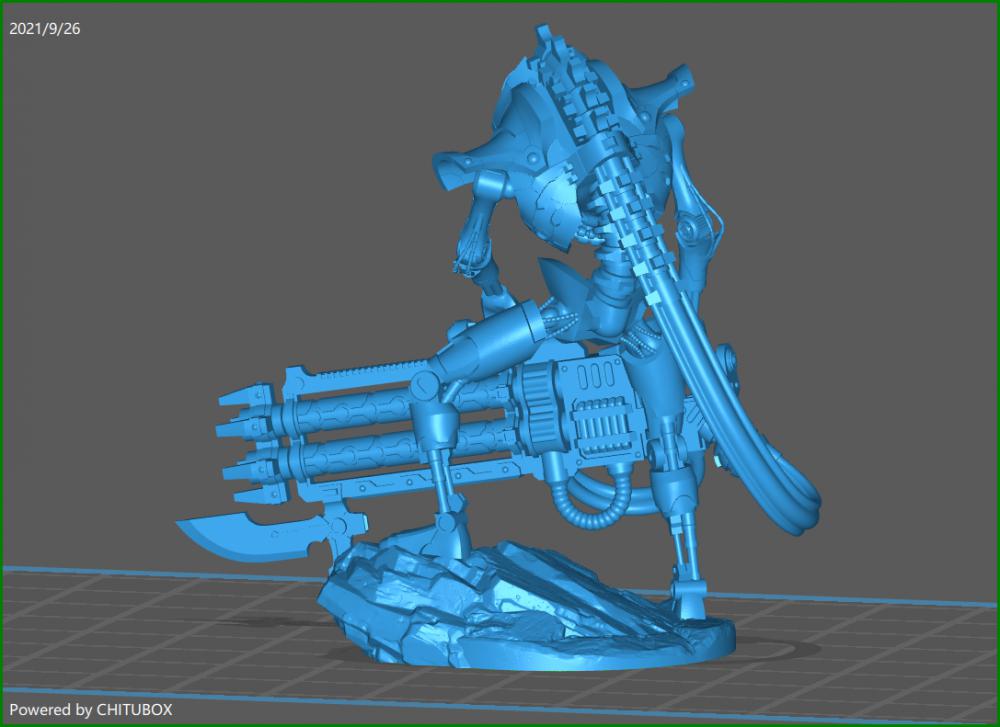 战锤40k不朽者3D打印模型