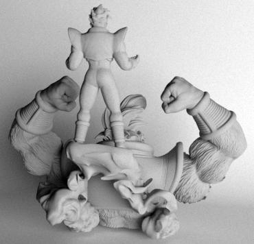 贝比 贝吉塔3D打印模型