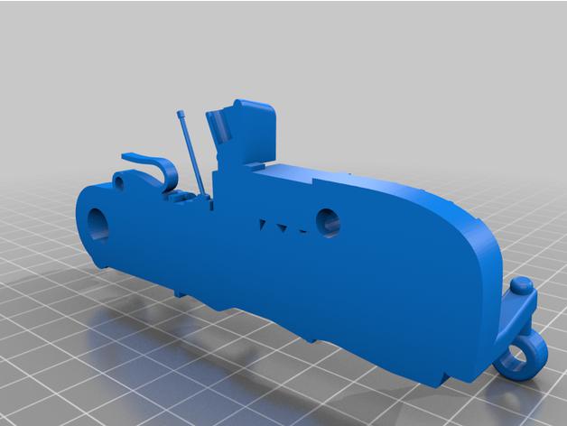 拖拉机-弗格森TE20 -完全可打印套件-1/18比例3D打印模型