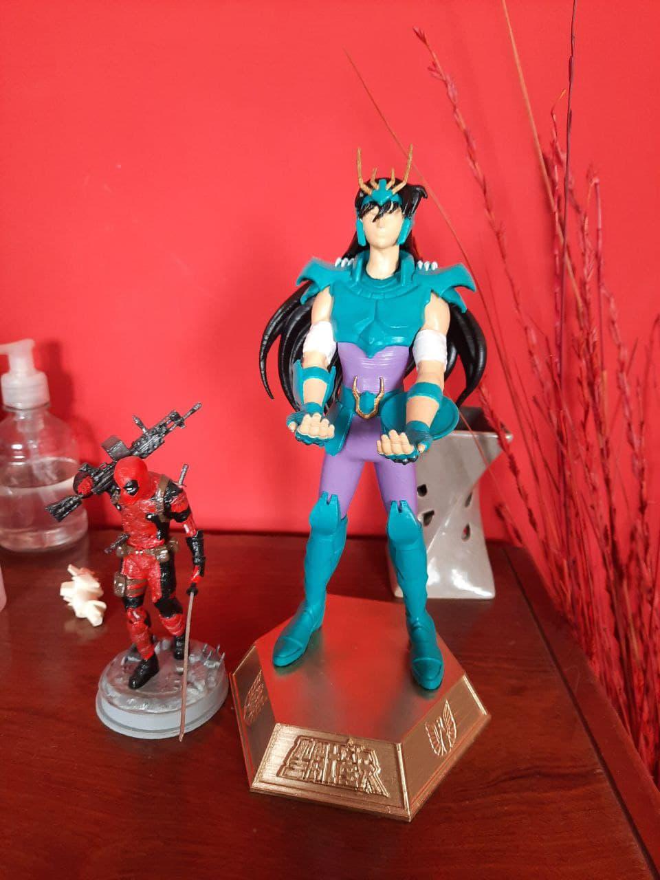 圣斗士星矢 紫龙手机支架