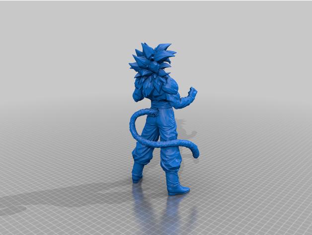 七龙珠悟空超四3D打印模型