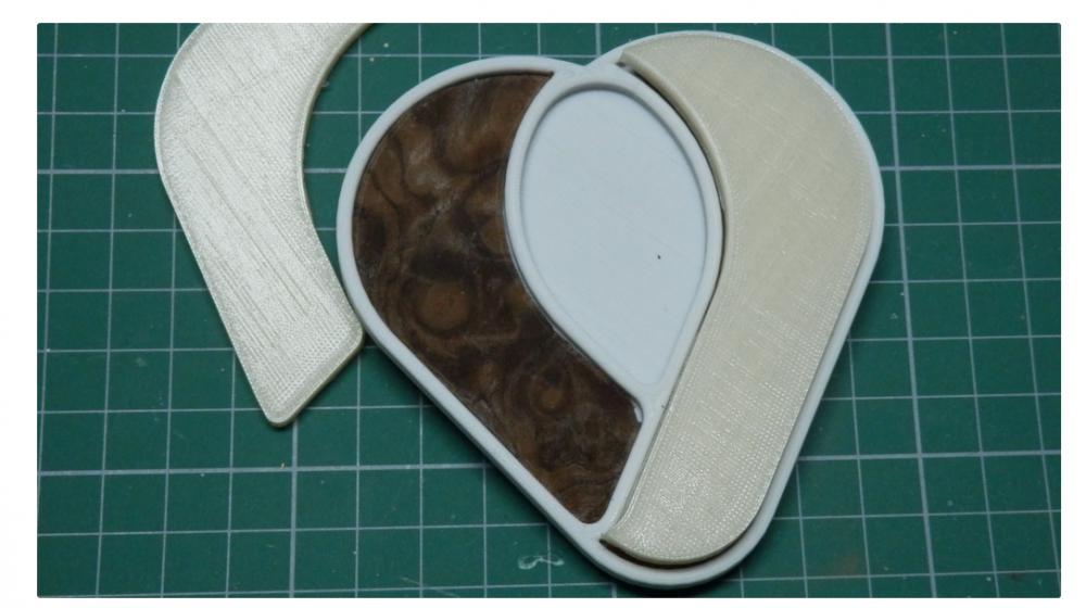 情人节心形盒子3D打印模型