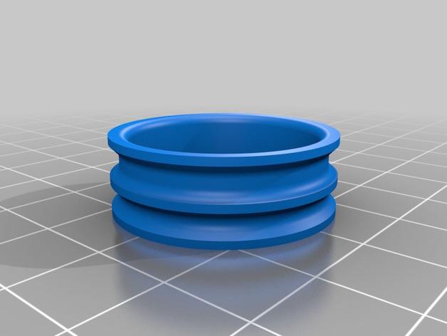 气球动力径向发动机3D打印模型