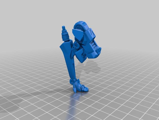 侦察兵/近战机甲3D打印模型