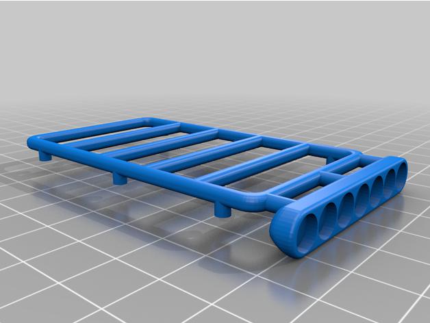 吉普牧马人- 52部分完全可打印3D打印模型