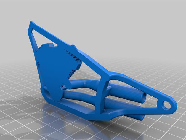 哈雷戴维森-定制胖男孩风格3D打印模型