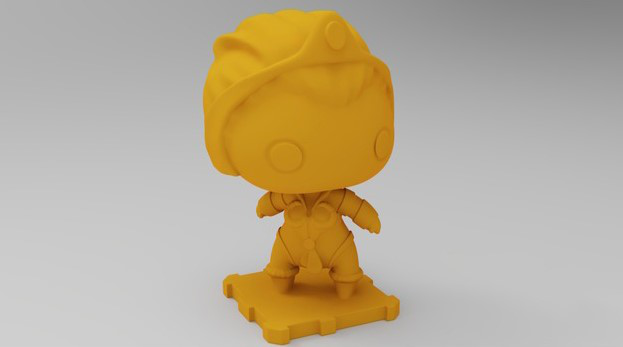 蒂拉 Q版3D打印模型
