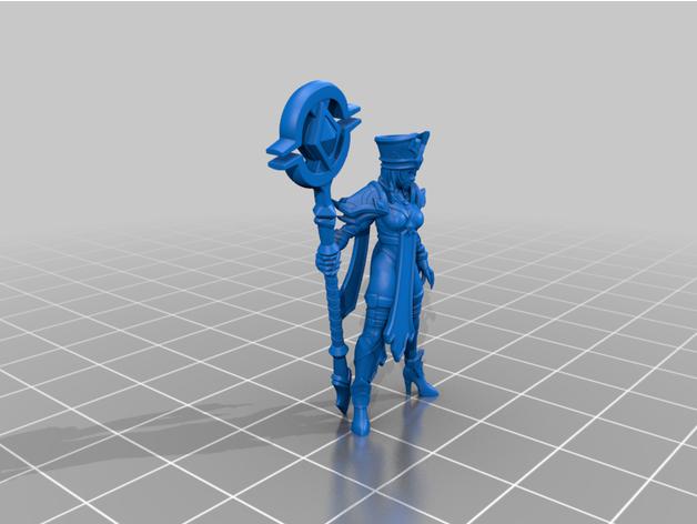 魔兽世界莎丽·怀特迈恩3D打印模型