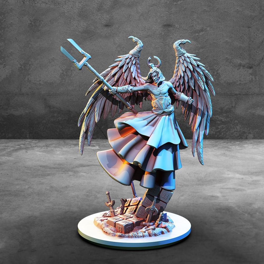堕落天使 加德雷尔3D打印模型