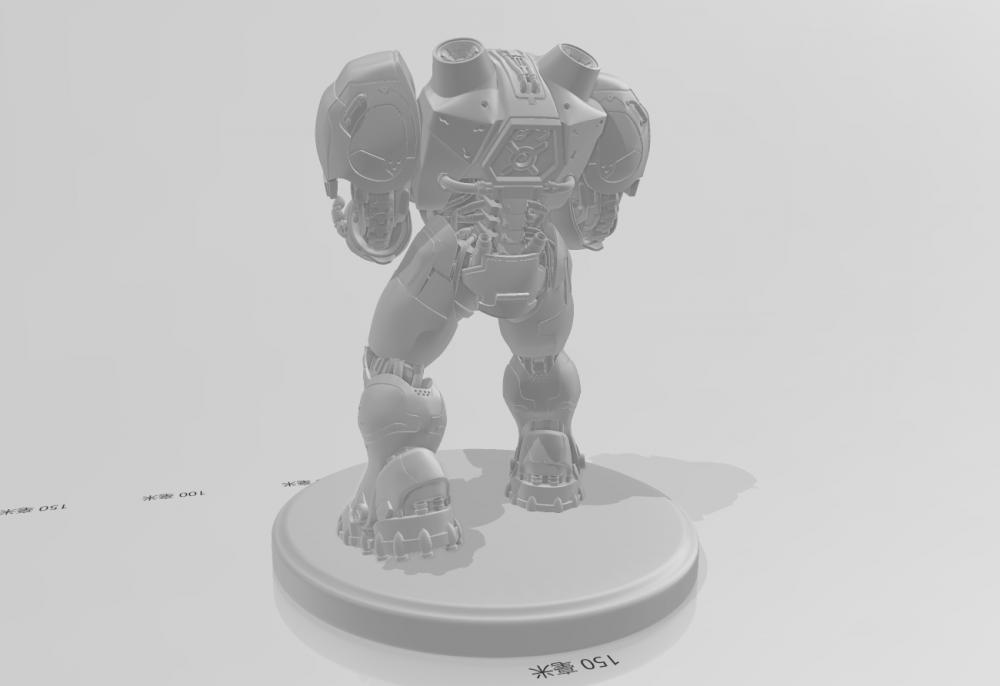 星际争霸机枪兵3D打印模型