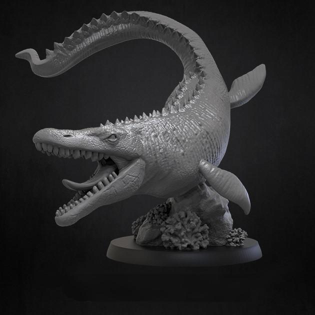 恐龙 沧龙3D打印模型