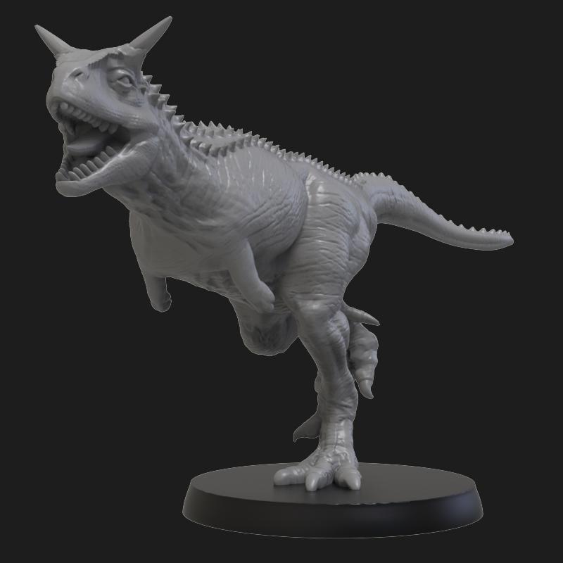 恐龙 牛龙3D打印模型