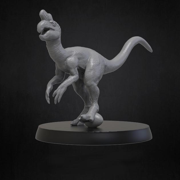 恐龙 窃蛋龙3D打印模型