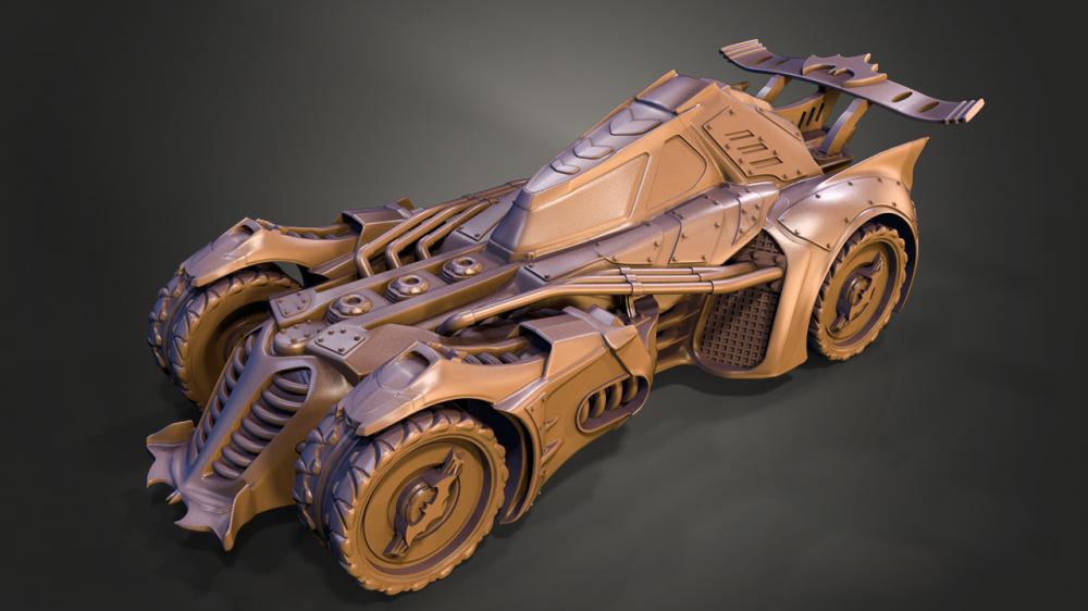蝙蝠战车3D打印模型