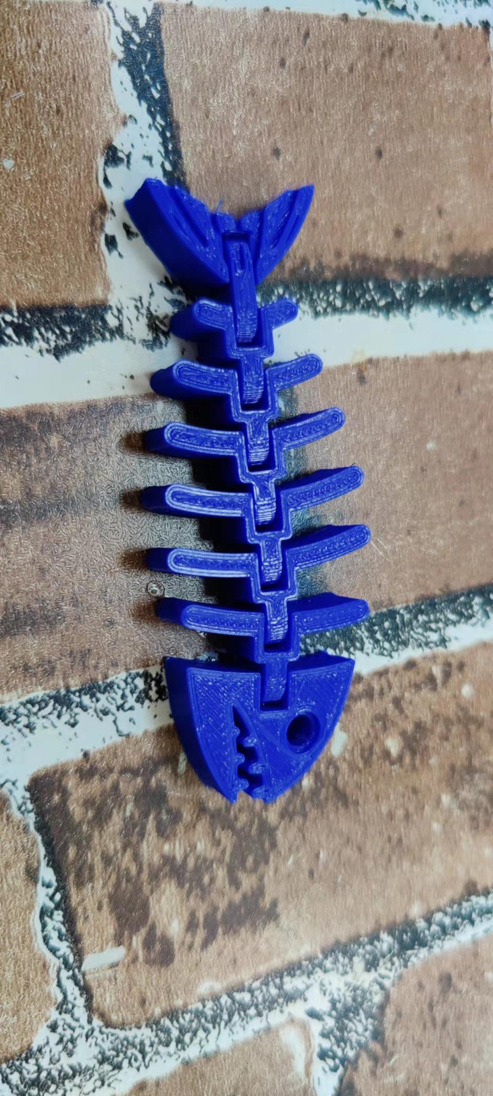 小鱼骨3D打印模型
