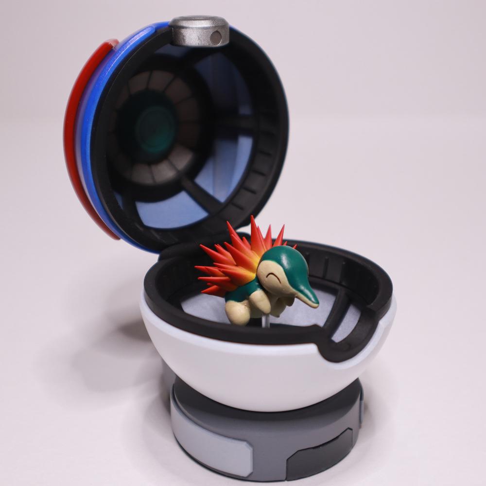精灵球 火球鼠3D打印模型