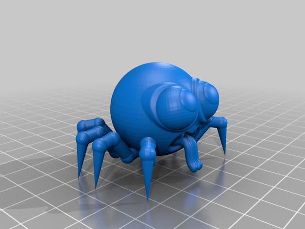 万圣节 南瓜人与蜘蛛3D打印模型