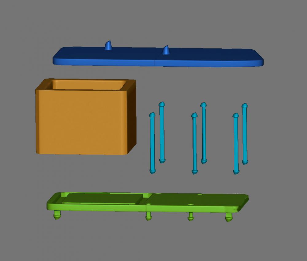 侏罗纪公园 迅猛龙厨房场景3D打印模型