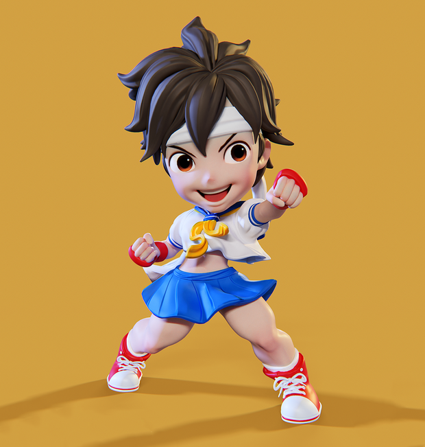 春日野樱 街头霸王 q版