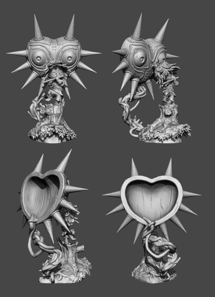 塞尔达传说 骷髅小子3d打印模型_塞尔达传说 骷髅小子3d打印模型stl下