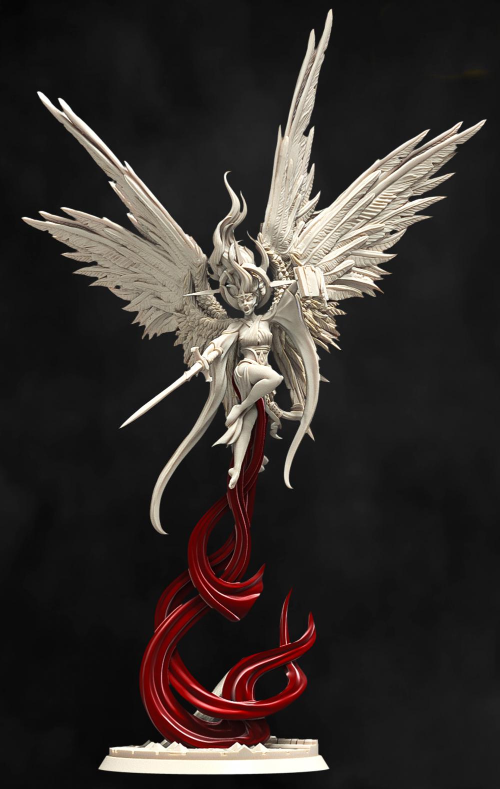 九重天天使 真理天使3D打印模型