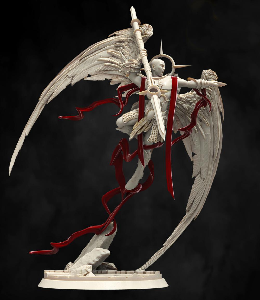 九重天天使 正义天使3D打印模型