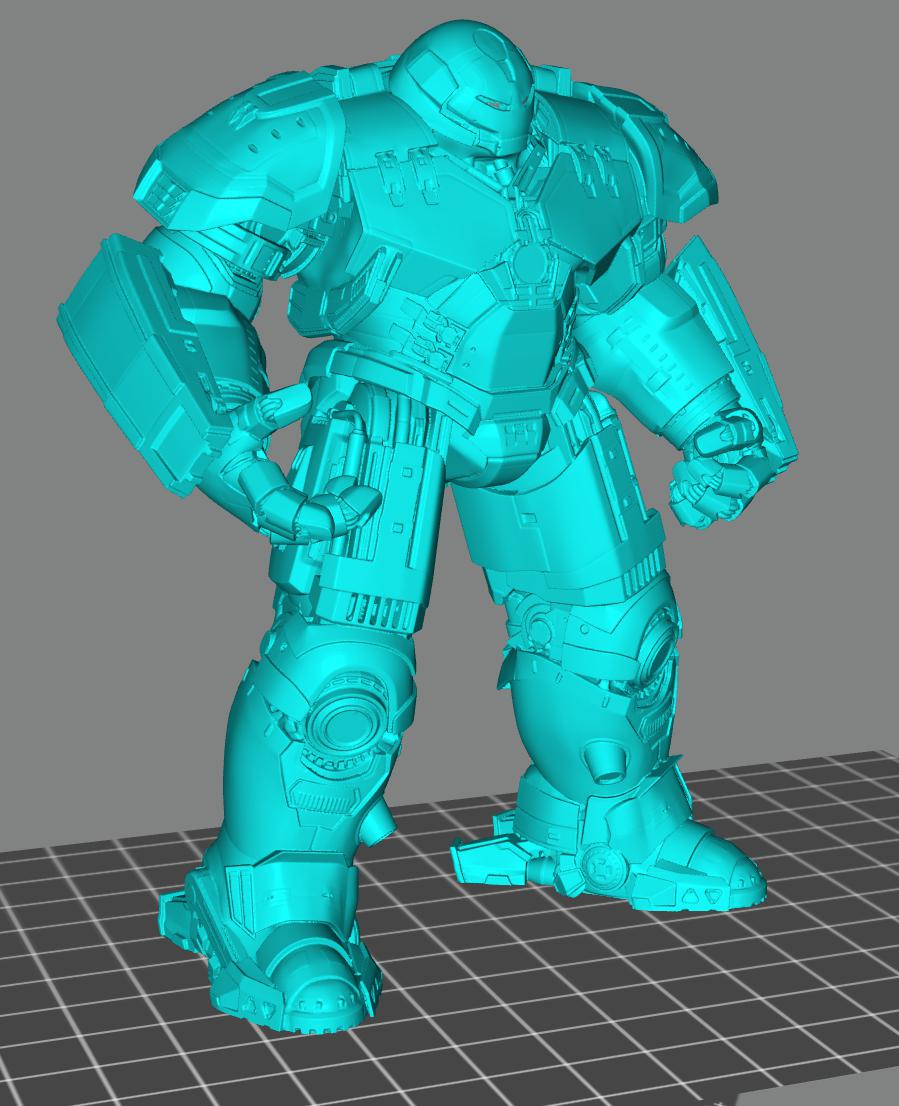 复仇者联盟 反浩克装甲3D打印模型