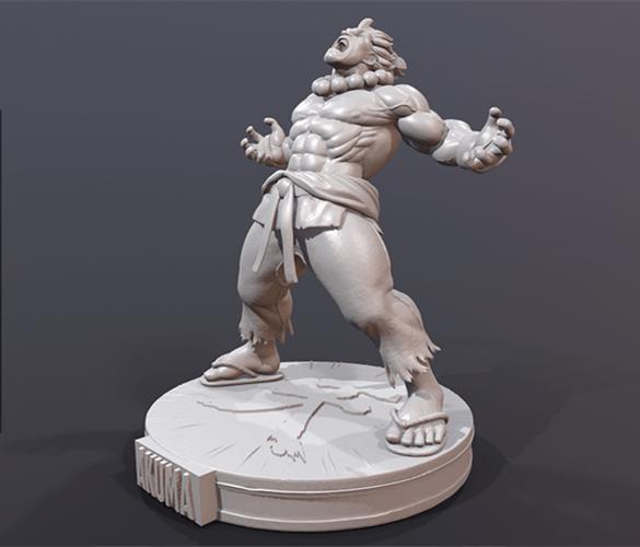 豪鬼3D打印模型