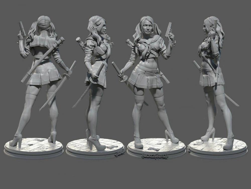 美少女特工队 精神领袖洋娃娃3D打印模型