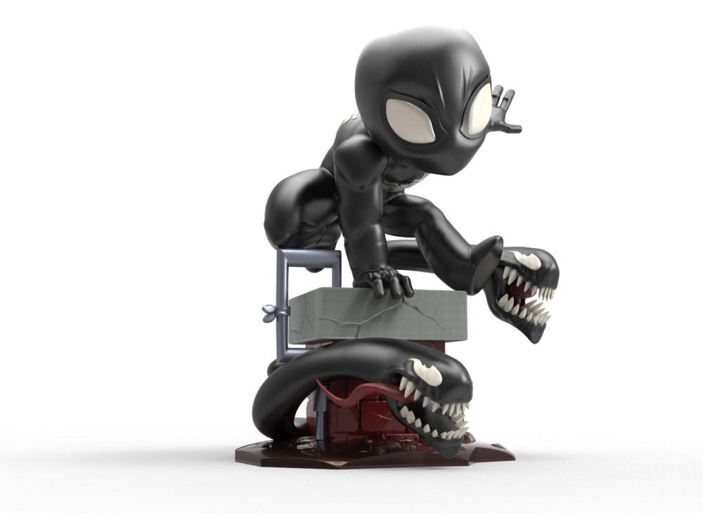 黑蜘蛛侠 Q版3D打印模型